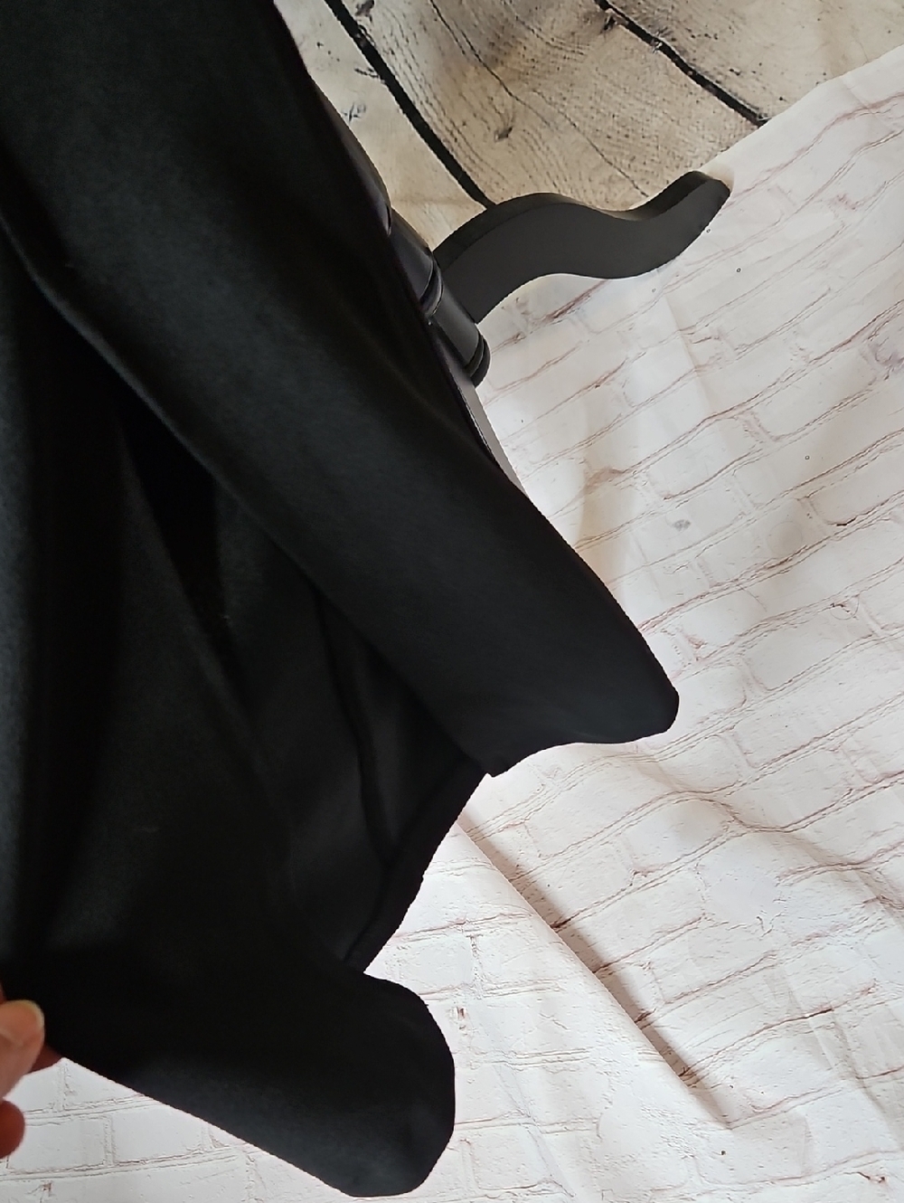 Bar III Split Leg Wide Leg Trousers in Black NWT Size 12 - Picture 3 of 8